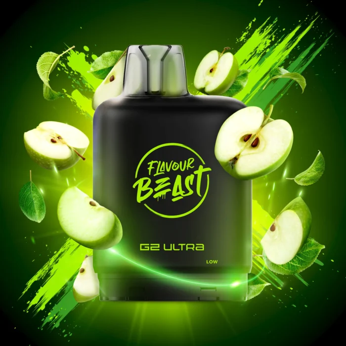 Flavour Beast Boost G2 Level X Pod - Gusto Green Apple