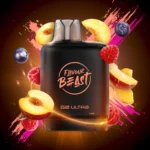 Flavour Beast Boost G2 Level X Pod - Packin Peach Berry