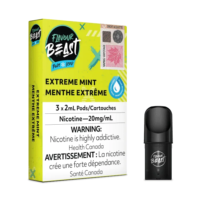 Flavour Beast Extreme Mint Pod Canada | $16.99 Flavour Beast Extreme Mint Pod Canada | $16.99