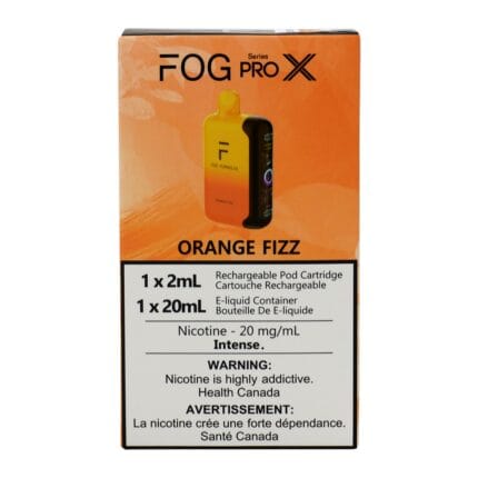 Fog Formulas Pro X 50K Disposable Vape - Orange Fizz