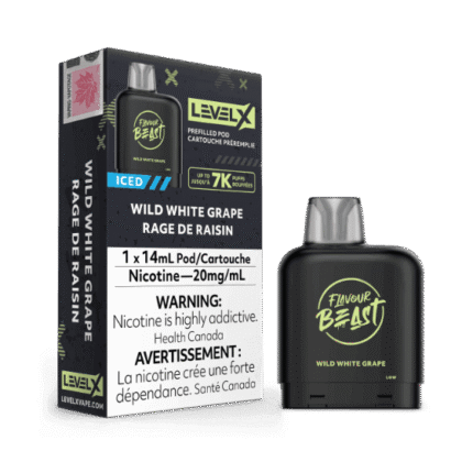 flavour beast level x (7000 puffs) pods