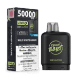 Flavour Beast Level X G2 Ultra 50K Puffs Pods – Wild White grape