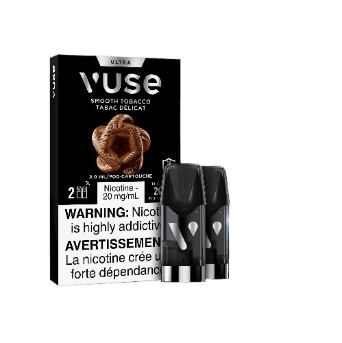 Vuse Ultra Pods – smooth Tobacco.