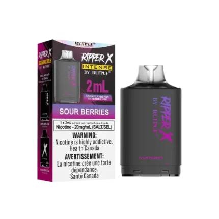 RUFPUF Ripper X Intense 50K Puffs Pods – Sour berries