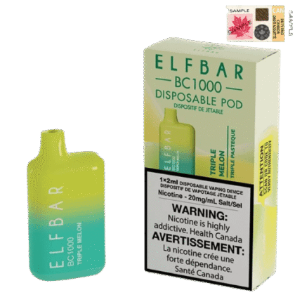 Elf Bar BC1000 Puffs Disposable Vape – Double Mango | Vape Shop Canada