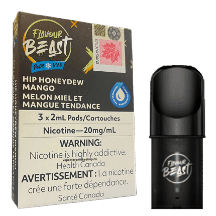 Flavour Beast Pod - Hip Honeydew Mango Iced (3*2ML Pods) | Buy Online Canada