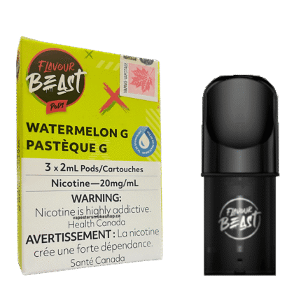 Flavour Beast Pod - Watermelon G (3*2ML Pods) | Buy Online Canada
