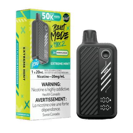 Flavour Beast Level X G2 Ultra 50K Puffs Pods – Extreme Mint
