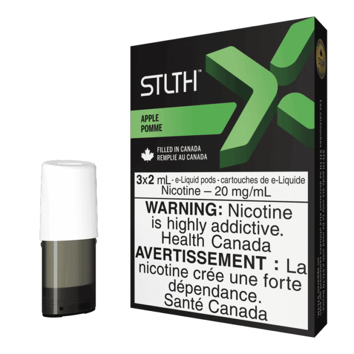 stlth pods new flavors - Apple