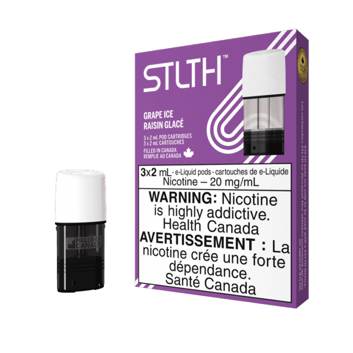 stlth pods new flavors - Grape Ice