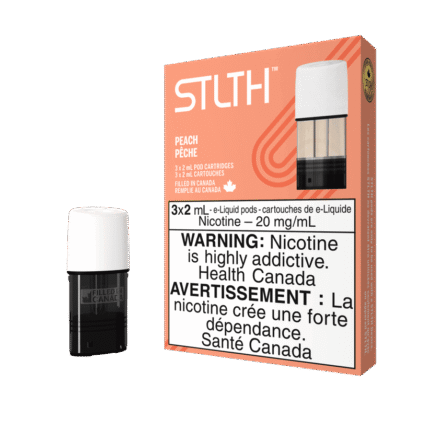 stlth pods new flavors - Peach