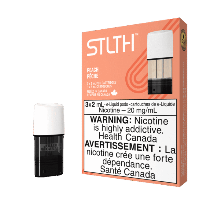 stlth pods new flavors - Peach