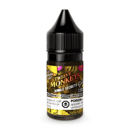 Twelve Monkey Nic Salt Vape Juice 30ML – Bliss, 20MG | Vape Shop Canada