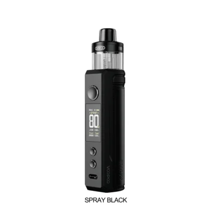 voopoo drag x2 mod pod kit 80w - black