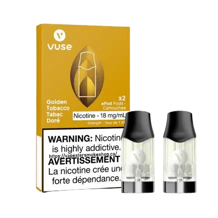vuse epod golden tobacco 18mg Alto Golden Tobacco Pod by VUSE main image 0