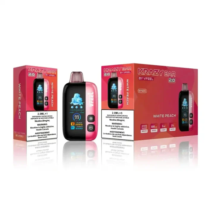 Krazy Bar 2.0 White Peach