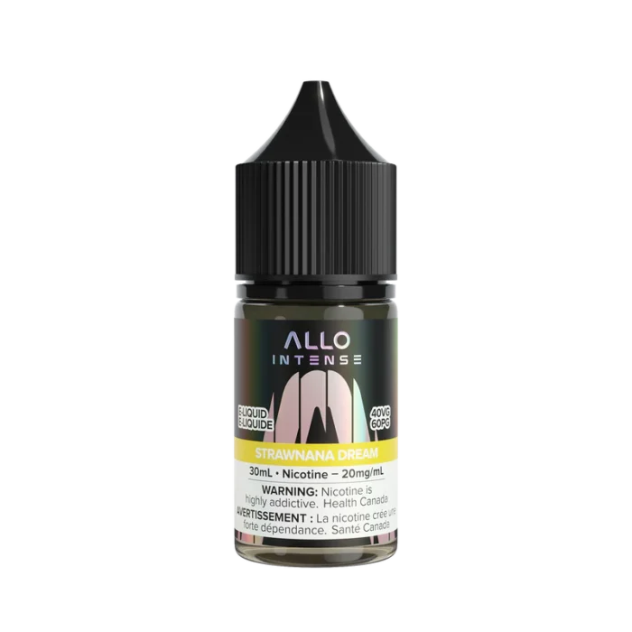 Allo Intense Nic Salt Vape Juice - Strawnana Dream