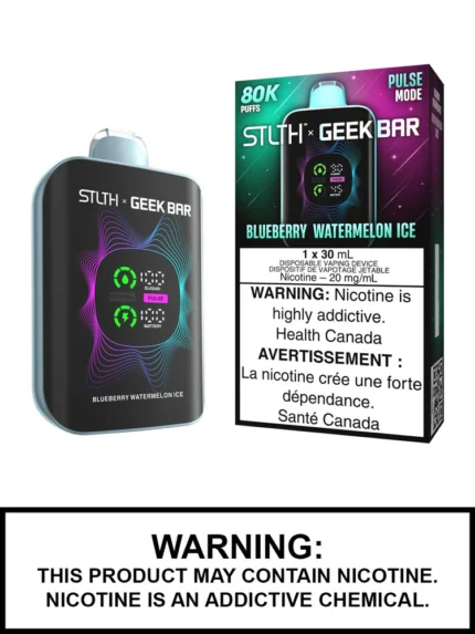 STLTH x Geek Bar 80K Vancouver - Blue Berry Watermelon Ice