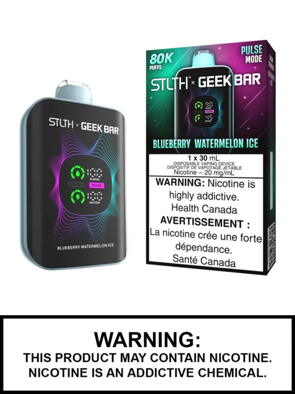 STLTH x Geek Bar 80K Vancouver - Blue Berry Watermelon Ice